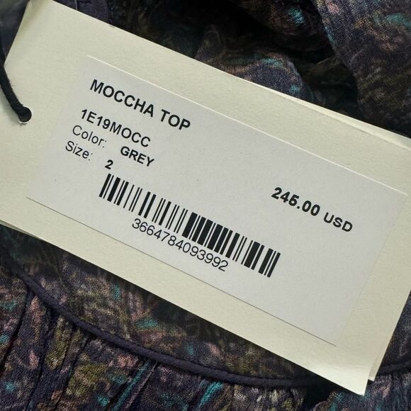 NWT BA&SH Mocca Lady Top - Picture 12 of 13